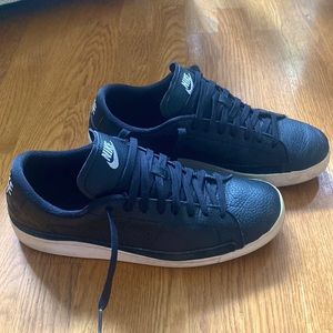 Nike Blazer X Leather Black White Gum